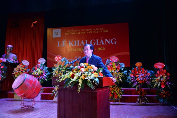 Khai giảng năm học mới, Đại học Văn hóa Hà Nội tiếp tục khẳng định thương hiệu - Anh 3