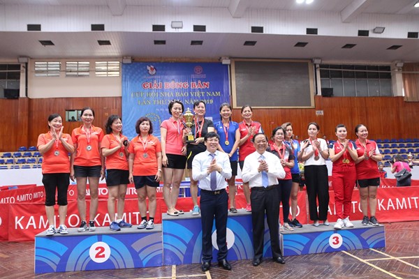 Bế mạc Giải bóng bàn Cúp Hội Nhà báo Việt Nam lần thứ XIII - Anh 2