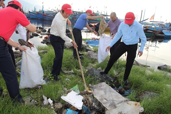 Đà Nẵng: Hơn 2.000 người hưởng ứng chiến dịch Làm cho thế giới sạch hơn - Anh 2