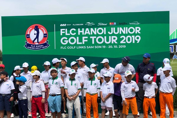 Khai mạc Giải FLC Hanoi junior Golf tour 2019 - Anh 1