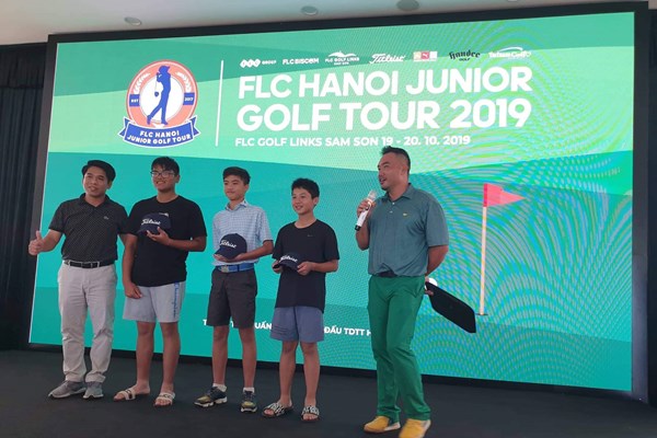 Nguyễn Quang Trí giành ngôi vô địch vòng 5 Giải FLC Hanoi Junior Golf Tour - Anh 1