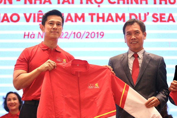 Công bố nhà tài trợ cho Đoàn Thể thao Việt Nam dự SEA Games 30 - Anh 1