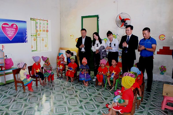 Tặng trường mầm non cho huyện vùng cao tỉnh Lào Cai - Anh 2