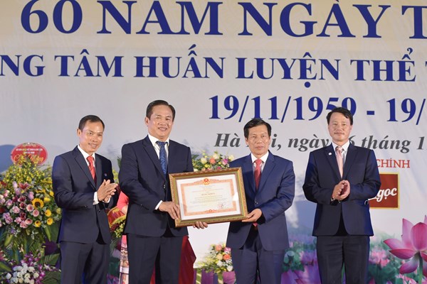 60 năm thành lập Trung tâm Huấn luyện thể thao quốc gia Hà Nội - Anh 1