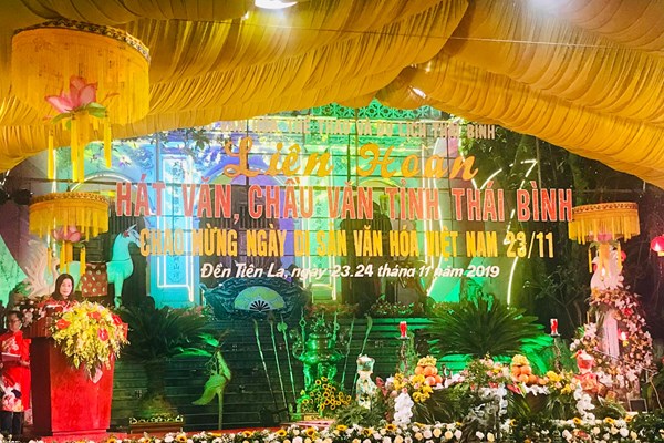 Liên hoan hát văn, chầu văn chào mừng Ngày Di sản Văn hóa Việt Nam - Anh 2