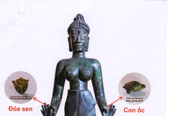 Bàn giao hai hiện vật cho Bảo tàng tỉnh Quảng Nam: Bảo vật quốc gia tượng Bồ tát Tara sẽ được “hoàn chỉnh” - Anh 1