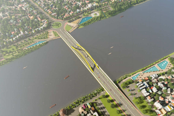 Lấy ý kiến cộng đồng về phương án thiết kế cầu vượt sông Hương - Anh 1