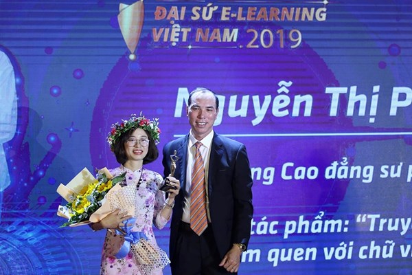 Cô giáo dạy học trò khiếm thính trở thành Đại sứ E-Learning Việt Nam - Anh 1