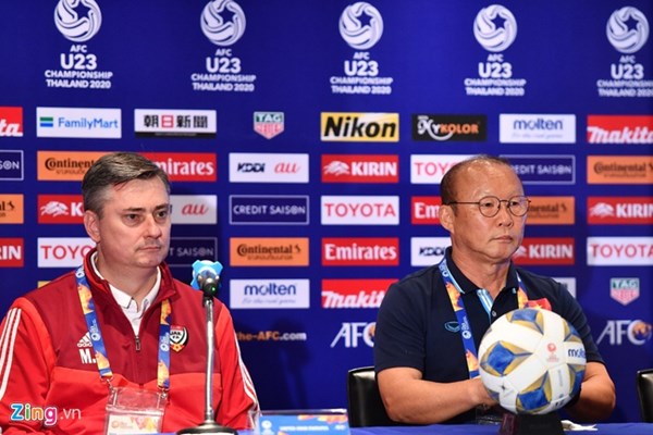HLV Park Hang-seo muốn vượt qua UAE để vào tới vòng tứ kết - Anh 1