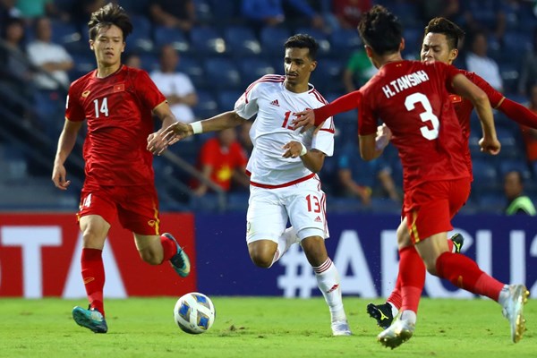 U23 Việt Nam hoà U23 UAE trong trận đầu ra quân - Anh 1