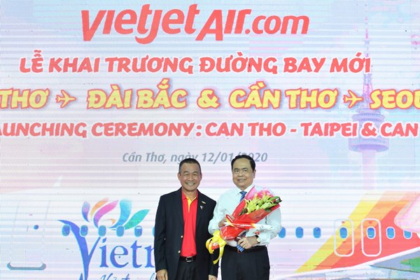 Tiếp tục mở rộng mạng bay quốc tế, Vietjet khai trương hai đường bay kết nối Cần Thơ với Seoul, Đài Bắc - Anh 2