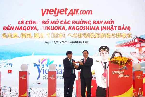 Góp phần đẩy mạnh quan hệ Việt – Nhật, Vietjet mở thêm 5 đường bay mới tới “xứ sở mặt trời mọc” - Anh 3