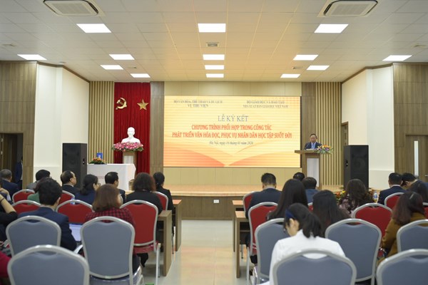 Vụ Thư viện ký kết hợp tác với NXB Giáo dục Việt Nam - Anh 1