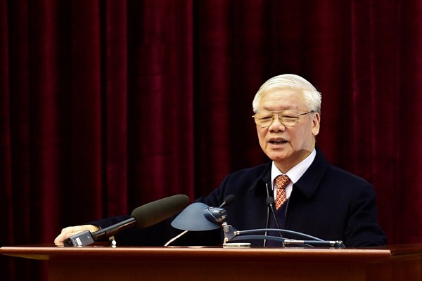 Tổng Bí thư, Chủ tịch nước Nguyễn Phú Trọng​​​​​​​: “Chưa bao giờ đất nước ta có được cơ đồ, vị thế... như bây giờ” - Anh 1