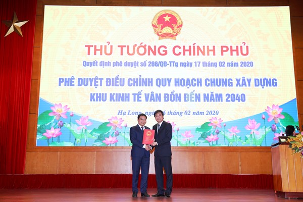 Quảng Ninh:​​​​​​​ Đồ án Điều chỉnh quy hoạch chung xây dựng KKT Vân Đồn - Anh 1