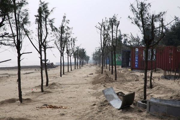 Doanh nghiệp ngang nhiên dựng container trên rừng phòng hộ ở Hà Tĩnh:  Tỉnh cho làm một đường, họ tự ý làm một nẻo - Anh 1