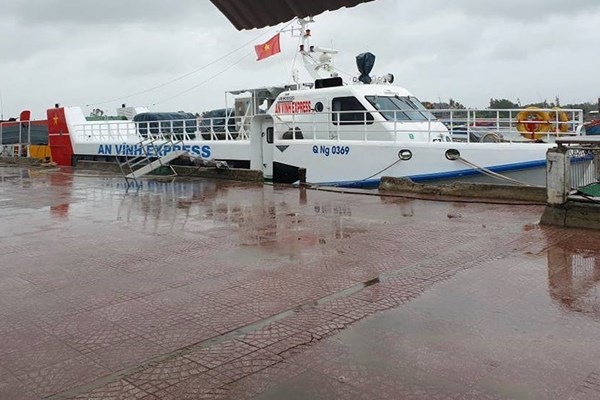 Quảng Ngãi: Tuyến vận tải đường thủy Sa Kỳ- Lý Sơn hoạt động trở lại - Anh 1