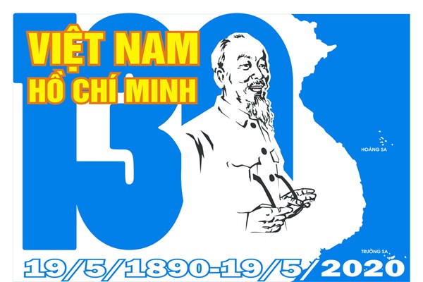 16 tác phẩm đoạt giải cuộc thi sáng tác tranh cổ động kỷ niệm 130 năm Ngày sinh Chủ tịch Hồ Chí Minh - Anh 2