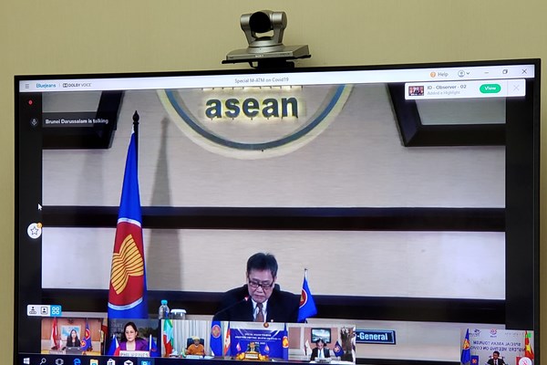 Hội nghị trực tuyến đặc biệt Bộ trưởng Du lịch ASEAN: Việt Nam đề xuất nhiều giải pháp khôi phục ngành Du lịch - Anh 2