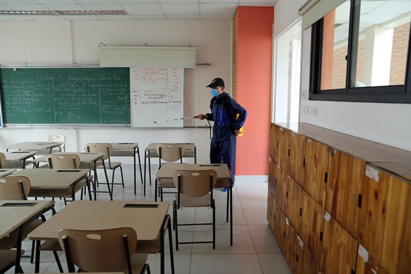 Hà Nội: Các trường học sẵn sàng đón học sinh quay trở lại - Anh 4