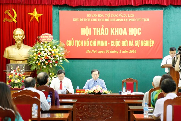 Hội thảo khoa học Chủ tịch Hồ Chí Minh- Cuộc đời và sự nghiệp - Anh 1