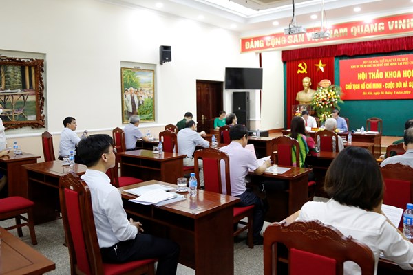 Hội thảo khoa học Chủ tịch Hồ Chí Minh- Cuộc đời và sự nghiệp - Anh 3