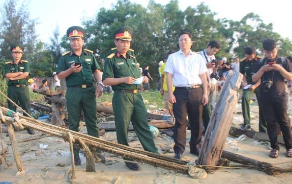 Lật thuyền, 5 người mất tích trên sông Thu Bồn: Đã tìm thấy 2 thi thể - Anh 3