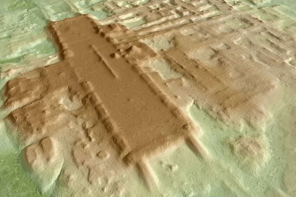 Phát hiện công trình kiến trúc nền văn minh Maya - Anh 1