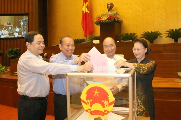 Chủ tịch Quốc hội Nguyễn Thị Kim Ngân giữ chức Chủ tịch Hội đồng Bầu cử quốc gia - Anh 1