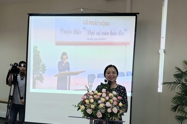Sinh viên Bách khoa Hà Nội hưởng ứng cuộc thi “Đại sứ Văn hóa đọc 2020” - Anh 1