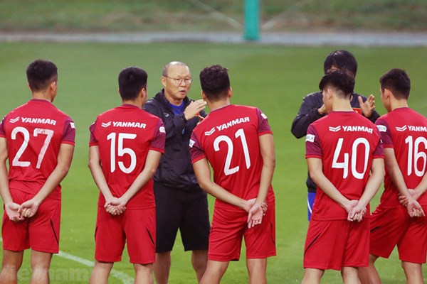 HLV Park Hang-seo gọi 28 cầu thủ vào ĐT U22 Việt Nam - Anh 1