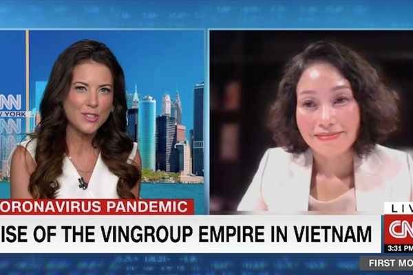 11 phút trực tiếp trong chương trình hàng đầu kinh tế trên CNN, Vingroup đã gây ấn tượng gì với thế giới? - Anh 1