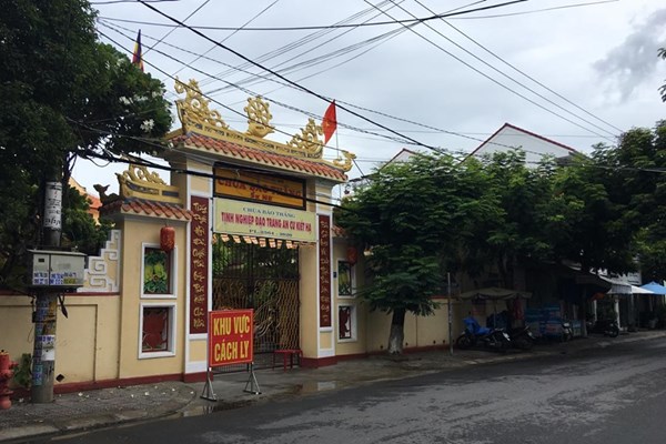 3/5 ca mắc Covid-19 mới ở Quảng Nam là sư cô tu hành cùng một chùa - Anh 1