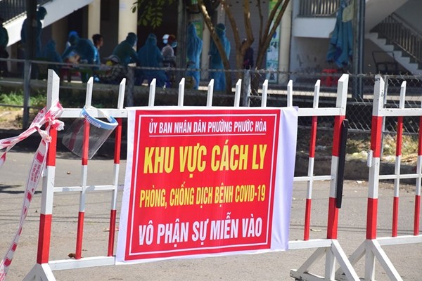 Quảng Nam: Phong tỏa một số khu vực có nguy cơ lây nhiễm cao - Anh 1