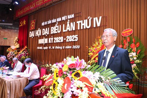 PGS.TS Đỗ Văn Trụ được bầu làm Chủ tịch Hội Di sản Văn hoá Việt Nam - Anh 3