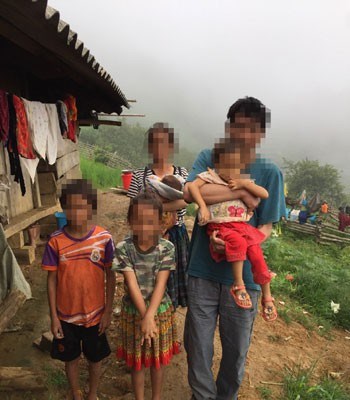 6 người cùng gia đình vượt biên, nhập cảnh trái phép từ Lào về Việt Nam - Anh 1