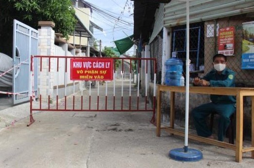 Phong tỏa khu vực có nguy cơ cao lây nhiễm Covid-19 tại Tam Kỳ (Quảng Nam) - Anh 1