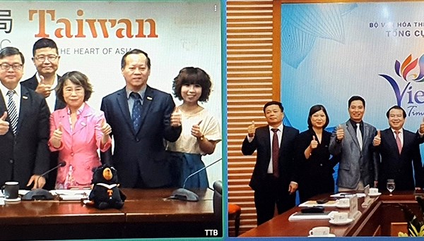 Việt Nam- Đài Loan (Trung Quốc) trao đổi về hợp tác, xúc tiến du lịch sau dịch Covid-19 - Anh 2