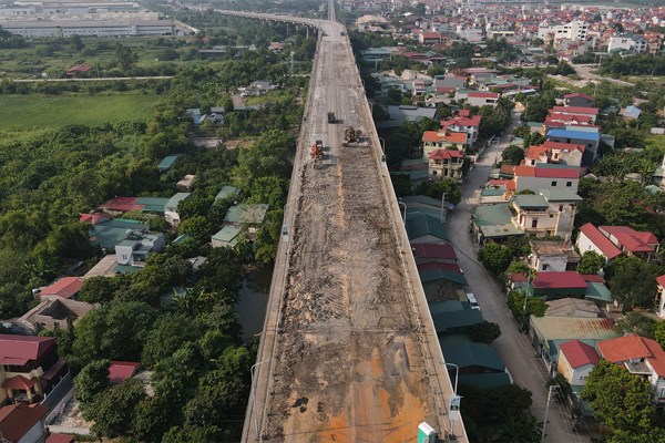 Hà Nội: Công trường đại tu cầu Thăng Long - Anh 1