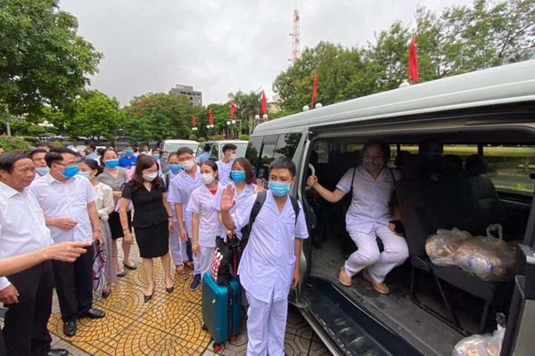 Hải Phòng:​​​​​​​ Đoàn bác sĩ, điều dưỡng hoàn thành nhiệm vụ tại Đà Nẵng - Anh 2