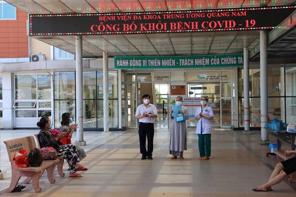 Quảng Nam: Thêm 19 bệnh nhân Covid-19 được công bố khỏi bệnh, xuất viện - Anh 2