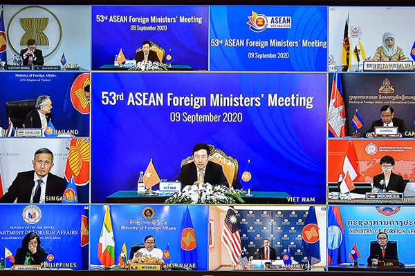Hội nghị AMM-53: Việt Nam nêu quan ngại về diễn biến trên Biển Đông - Anh 1