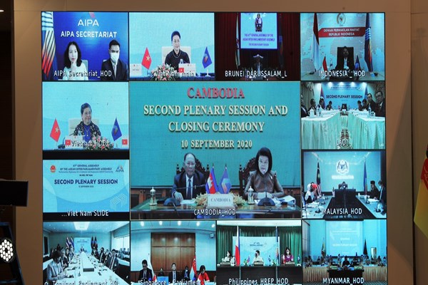 Nghị viện các nước đánh giá cao Quốc hội Việt Nam tổ chức thành công Đại hội đồng AIPA 41 - Anh 4