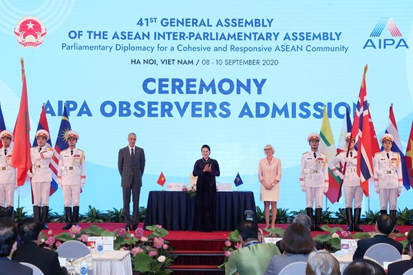 Đại hội đồng AIPA 41 thành công tốt đẹp: Nâng cao vị thế, uy tín của Việt Nam trên trường quốc tế - Anh 2