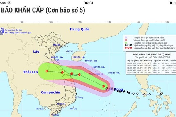 Quảng Nam chủ động ứng phó bão số 5 - Anh 1