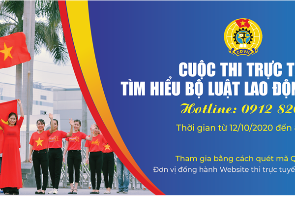 Tổng LĐLĐ Việt Nam tổ chức thi trực tuyến tìm hiểu Bộ luật Lao động - Anh 1