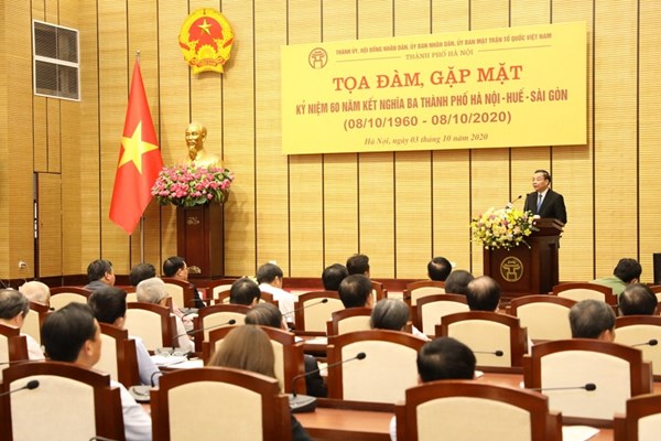 Tọa đàm kỷ niệm 60 năm kết nghĩa 3 thành phố Hà Nội – Huế- Sài Gòn - Anh 1