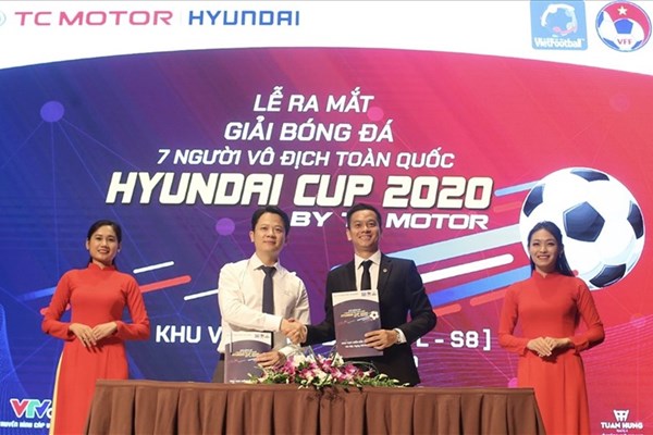 Giải bóng đá 7 người vô địch toàn quốc Hyundai Cup 2020 khởi tranh trở lại - Anh 1
