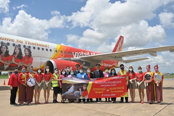 Vietjet tưng bừng khai trương đường bay Băng Cốc – Ubon Ratchathani và khuyến mại vé 0 Baht cho toàn mạng bay tại Thái Lan - Anh 2