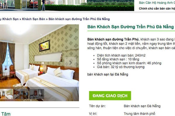 Nhiều khách sạn ở Đà Nẵng phải “bán tháo” dù lỗ tiền tỉ - Anh 1